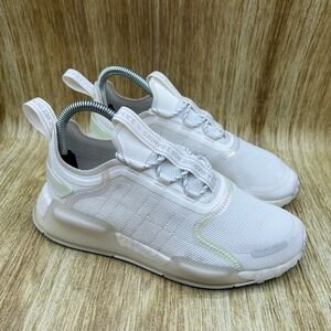Adidas NMD V3 Women's Size 7 White Iridescent Boost‎ Sneakers Shoes GX5698